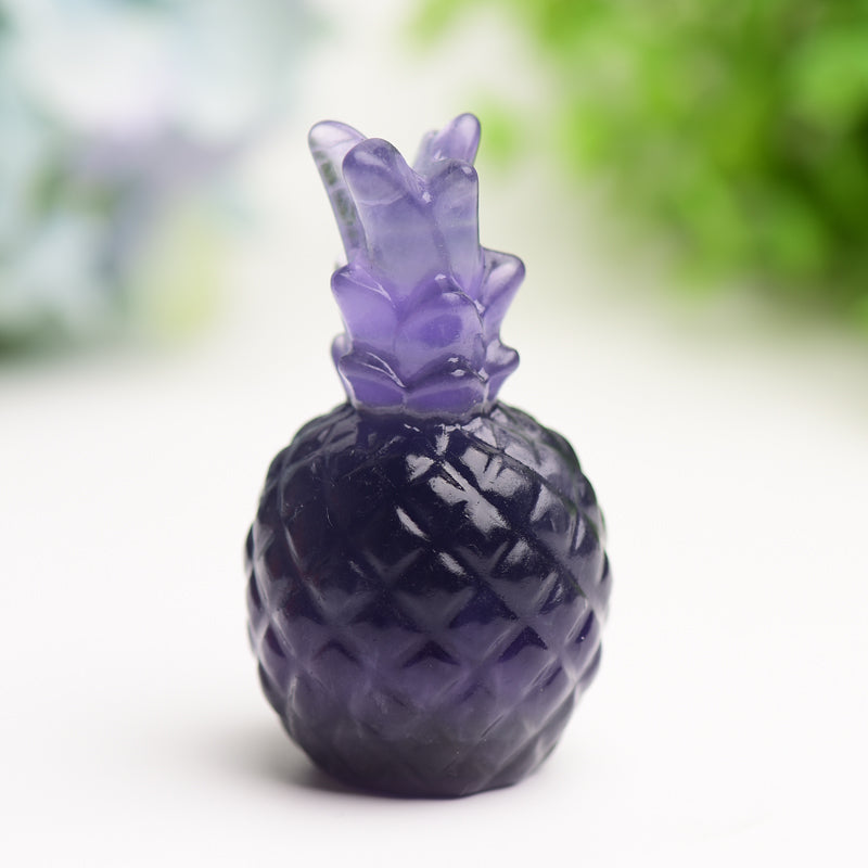 2.5 Inch Crystal Pineapple Figurine 100g Healing Carving