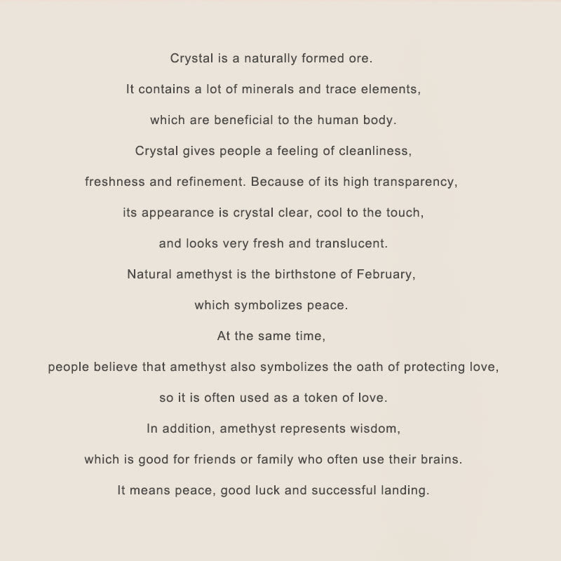 Bracelet de guérison de la paix intérieure en améthyste de 2,5 mm