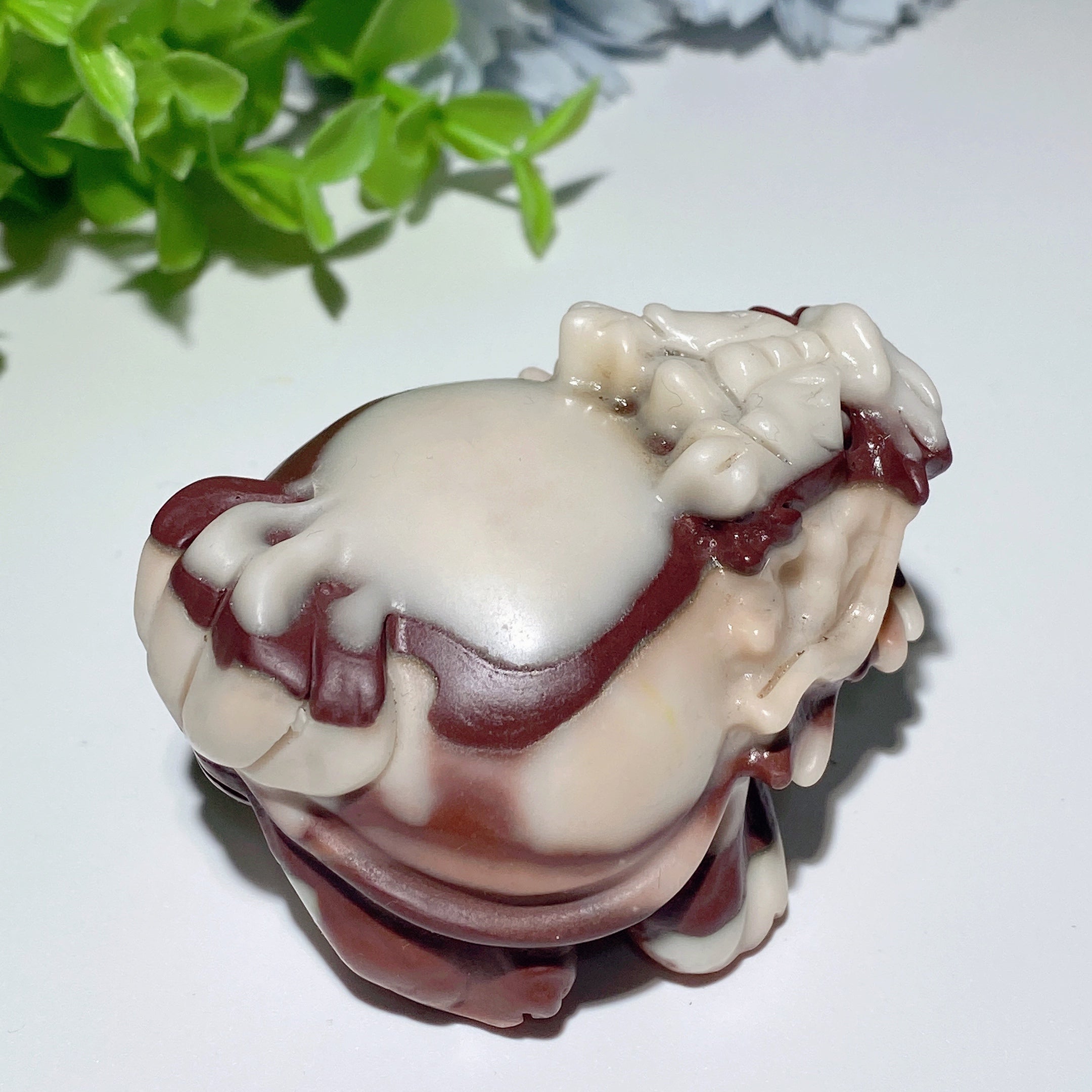2.6 Inch Jade Pixiu Crystal Animal Carving for Healing
