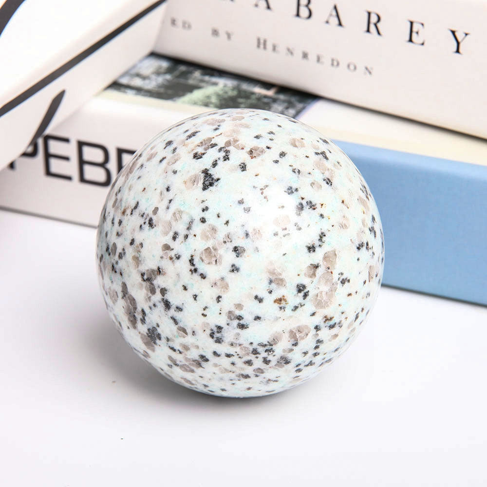 2.76 Inch Kiwi Jasper Crystal Sphere for Energy Healing