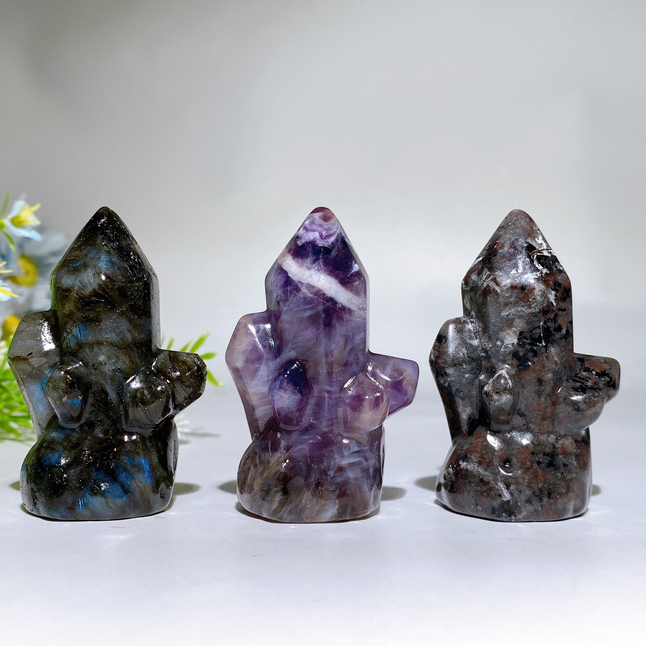 2.8-3.1 Inch Polished Crystal Point for Healing & Energy