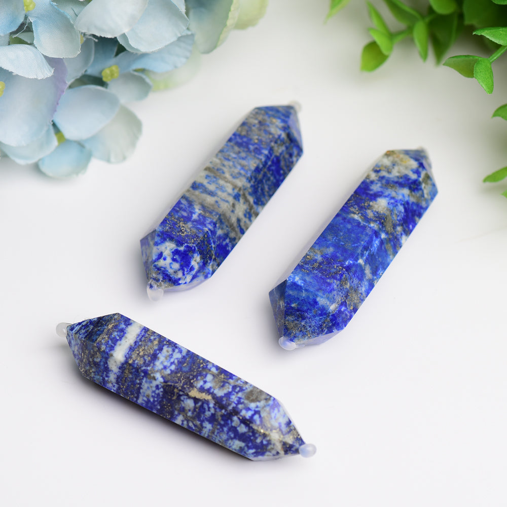 2.8 Inch Lapis Double Terminated Crystal Point for Healing