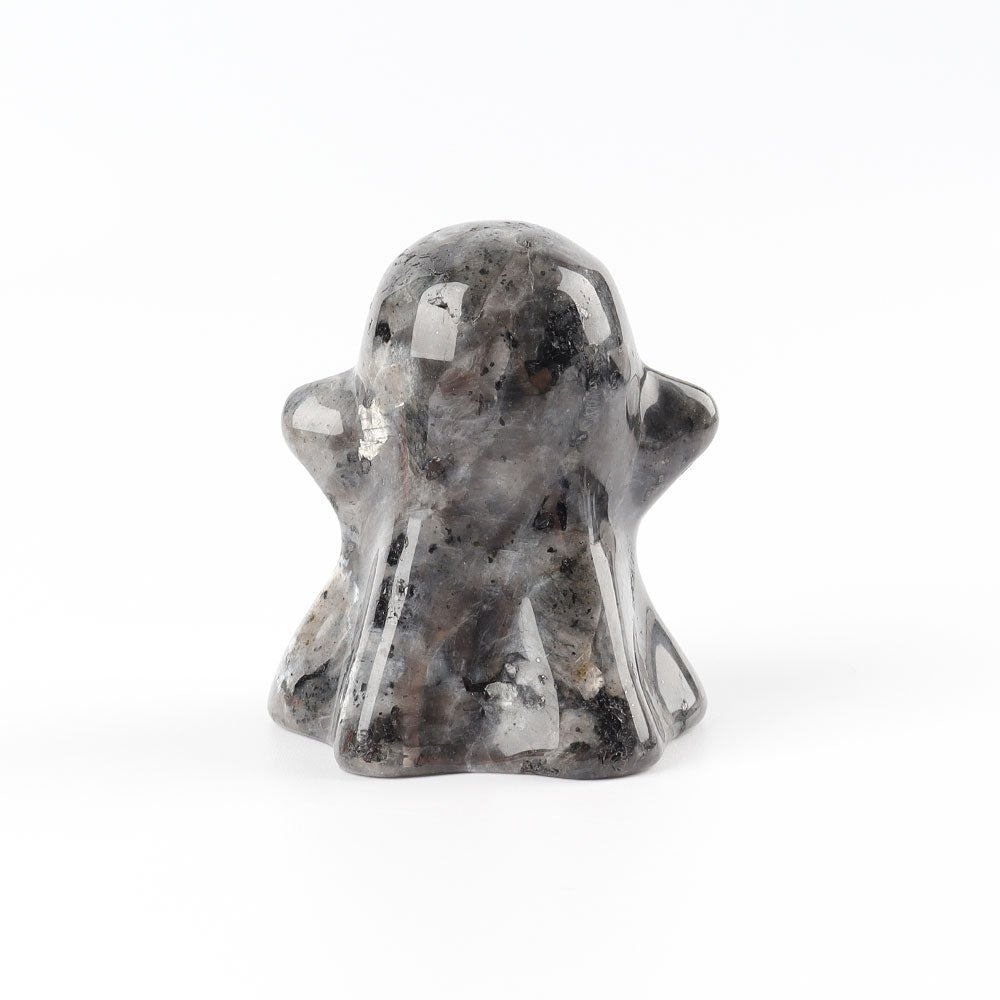 2" Hand Carved Lavikite Ghost Crystal Figurine