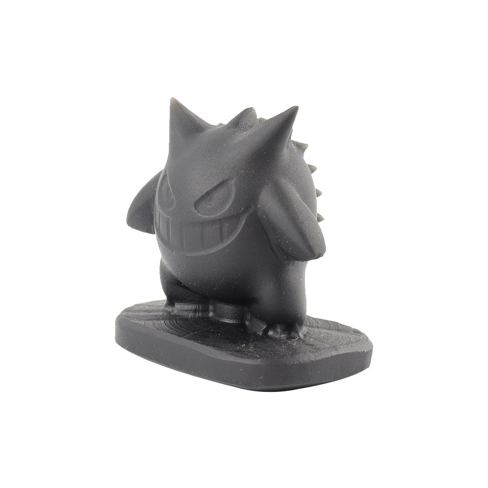 2-inch Black Obsidian Devil Carving Figure