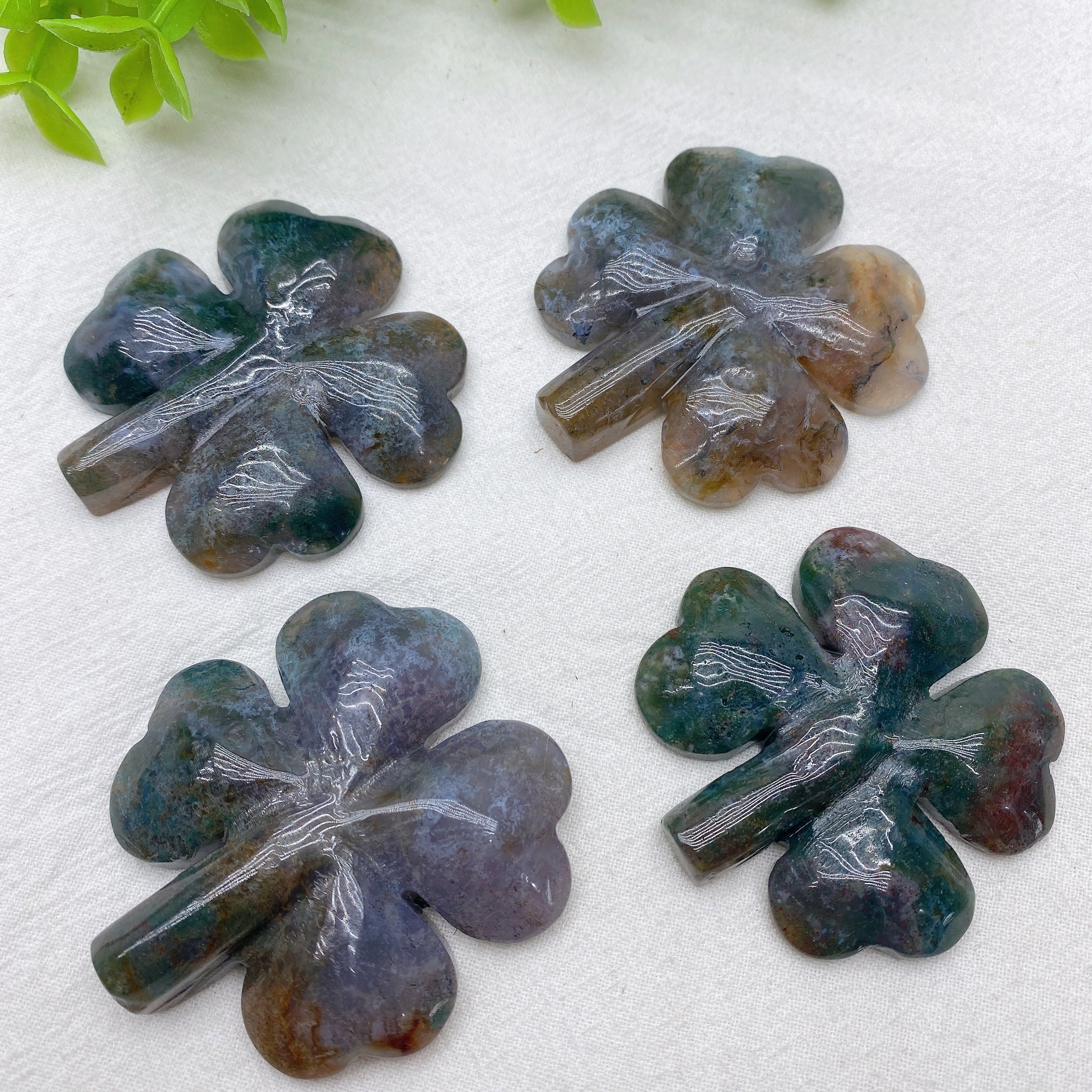2-Inch Mixed Crystal Butterfly Figurine for Healing Energy
