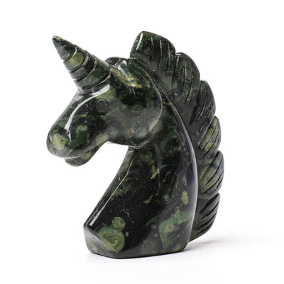 Figurine en cristal sculptée de licorne Kambaba de 5 cm, 50 g