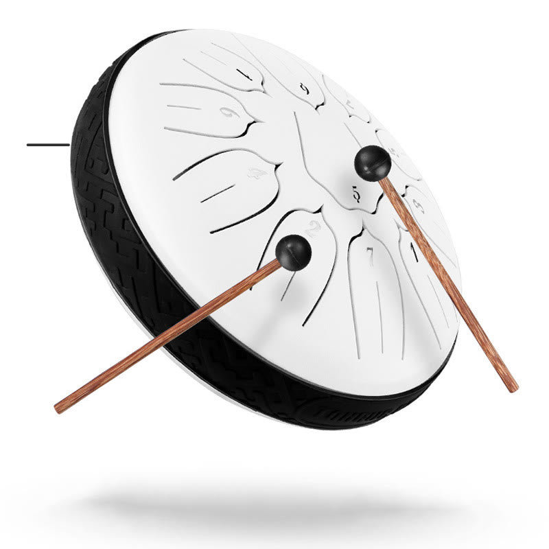 Kit de méditation Lotus de 6 pouces à 11 notes en acier