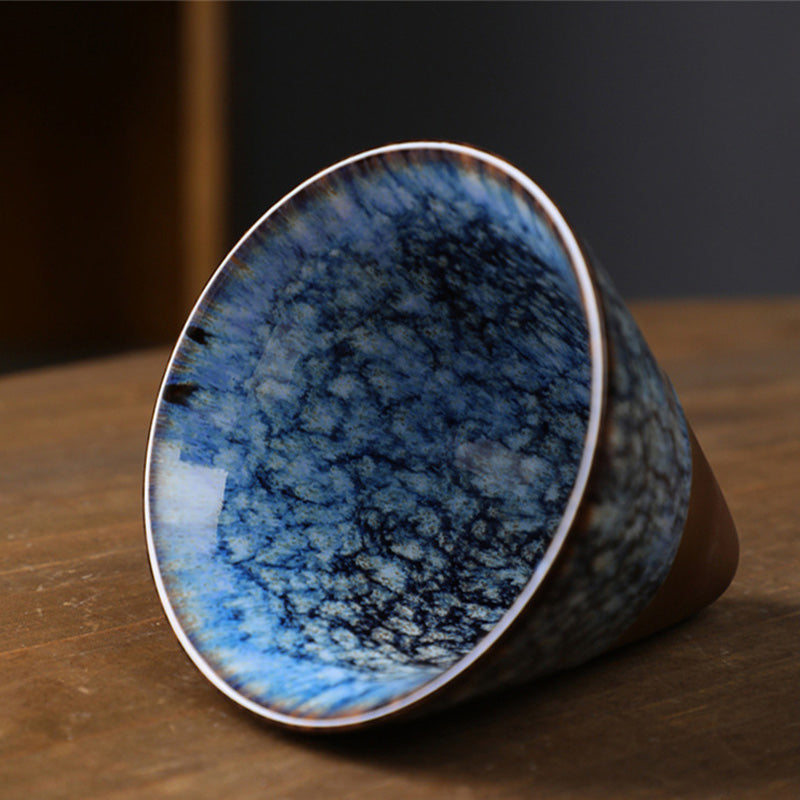 Tasse à café en céramique de 200 ml, idéale pour les rituels de décoration zen.