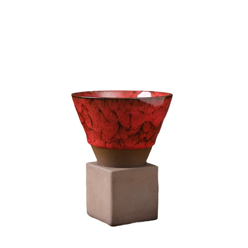 Tasse à café en céramique de 200 ml, idéale pour les rituels de décoration zen.