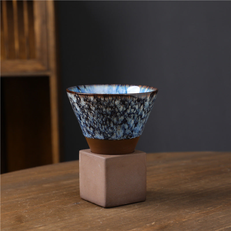 Tasse à café en céramique de 200 ml, idéale pour les rituels de décoration zen.