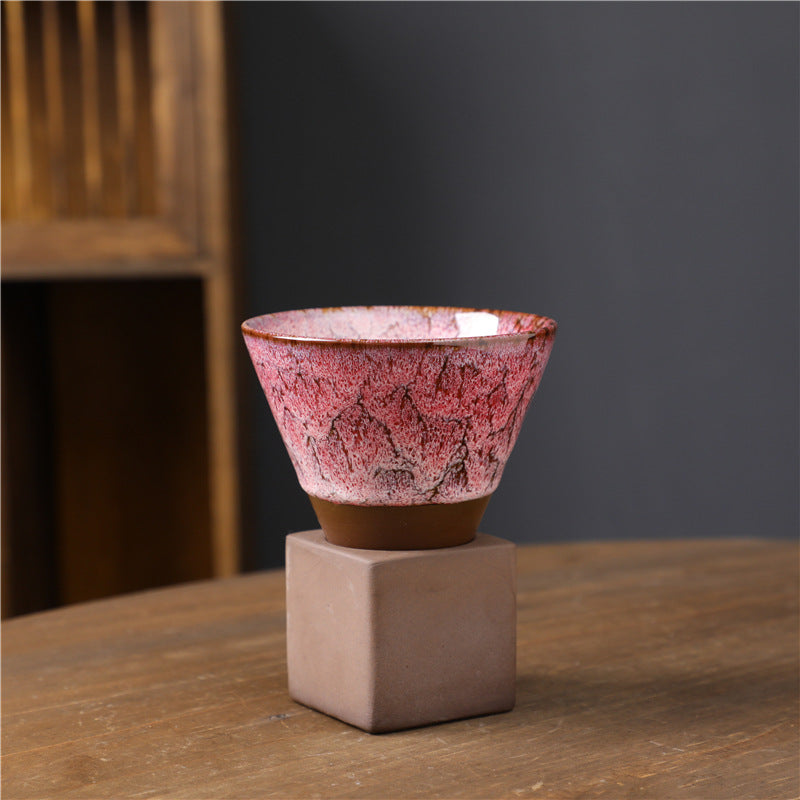 Tasse à café en céramique de 200 ml, idéale pour les rituels de décoration zen.