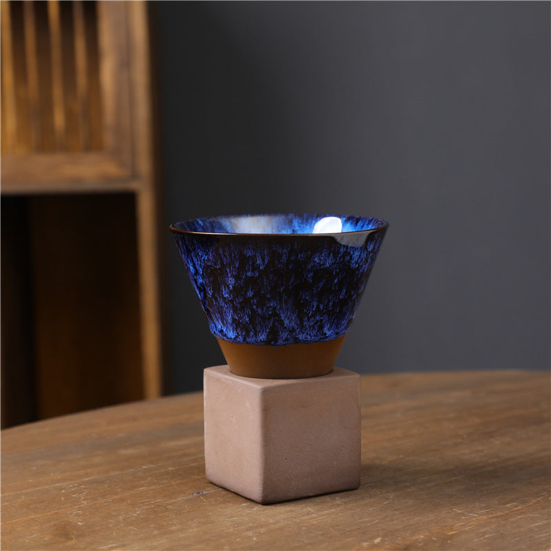 Tasse à café en céramique de 200 ml, idéale pour les rituels de décoration zen.