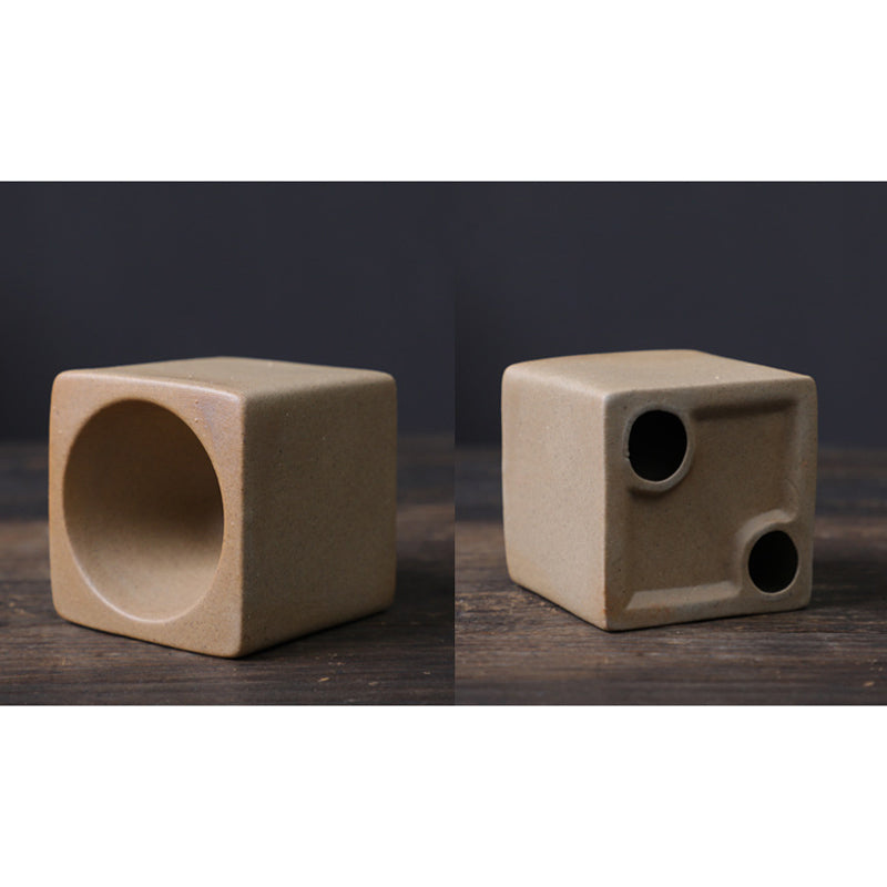 Tasse à café vintage en céramique dégradée avec base, 200 ml | Décor Zen