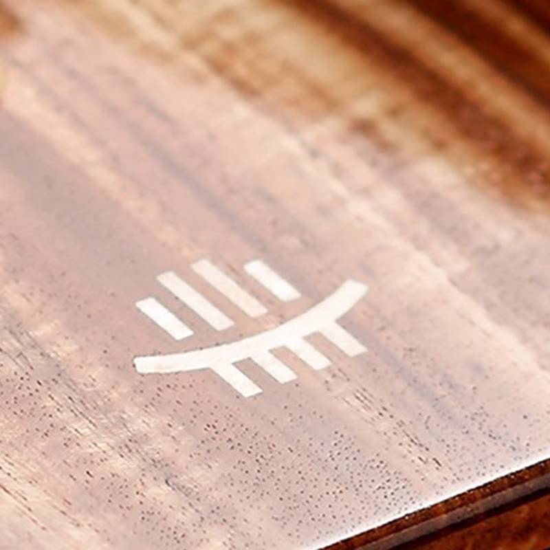 Piano à pouce Kalimba en acacia 21 touches pour la méditation