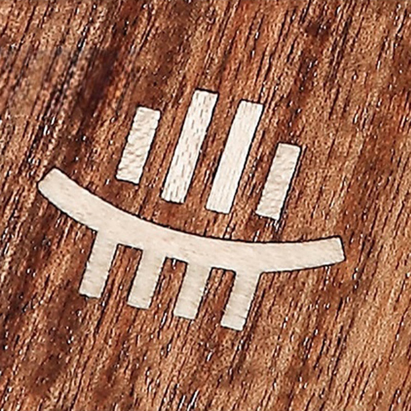 Piano à pouce Kalimba en acacia 21 touches pour la méditation