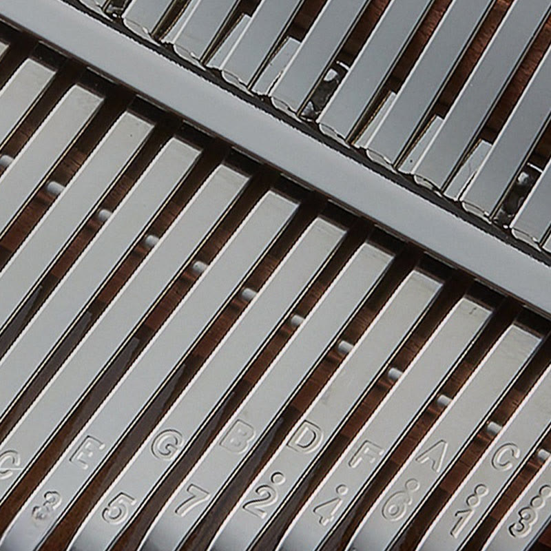 Kalimba 21 touches en noyer - Piano à pouce de méditation