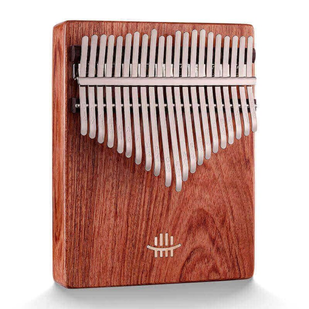 21 Key Zambian Rosewood C Tone Kalimba Thumb Piano - 21 Keys / Zambian RoseWood / Ore Metal Piano