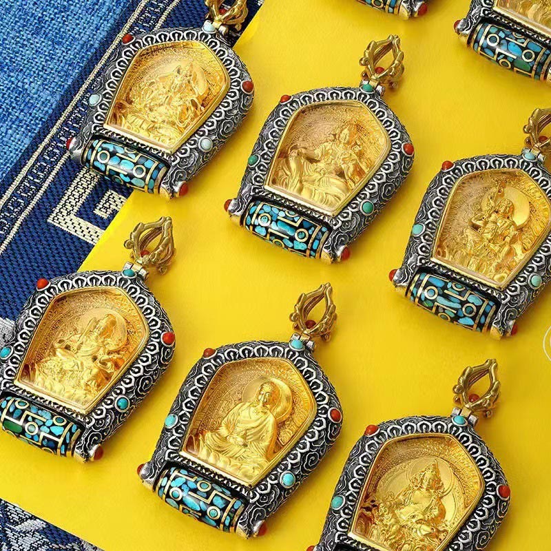Chinese Zodiac Necklace with Natal Buddha Pendant for Prosperity
