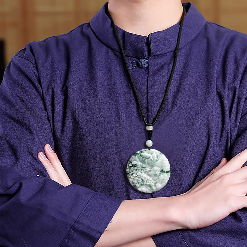 Jade Necklace for Abundance and Prosperity Energy