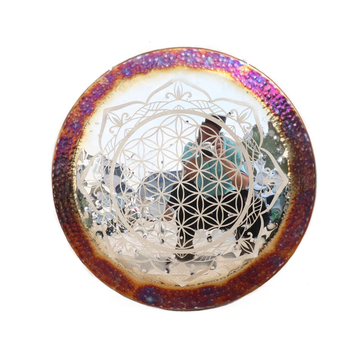 24" Flower of Life Wind Gong Instrument