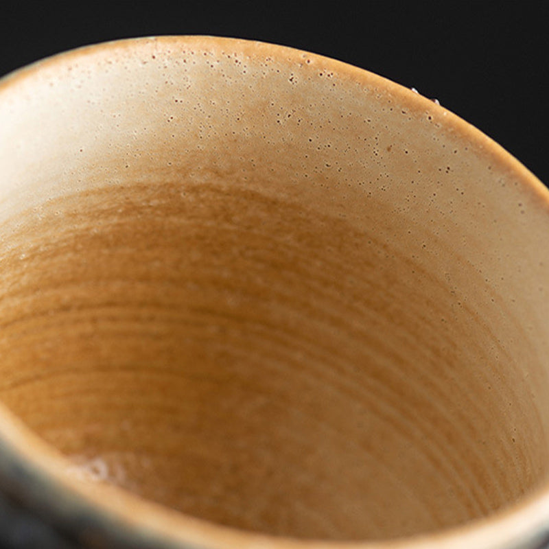 Tasse à café zen en céramique tournesol 250 ml