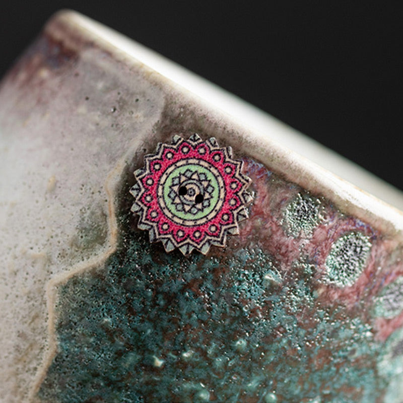 Tasse à café zen en céramique tournesol 250 ml