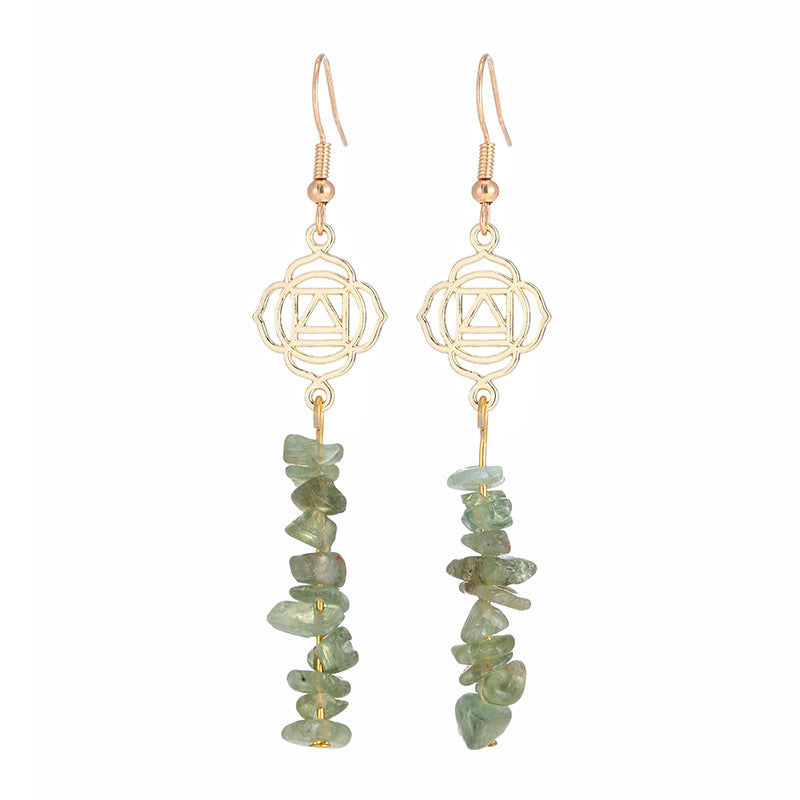 Zen Cairn Citrine Confidence Earrings for Healing