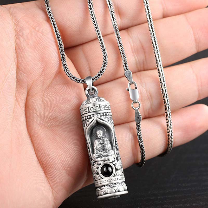 Chinese Zodiac Natal Buddha Projection Necklace