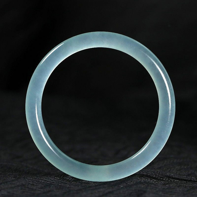 Natural Jade Healing Blessing Bangle Bracelet 58-60mm