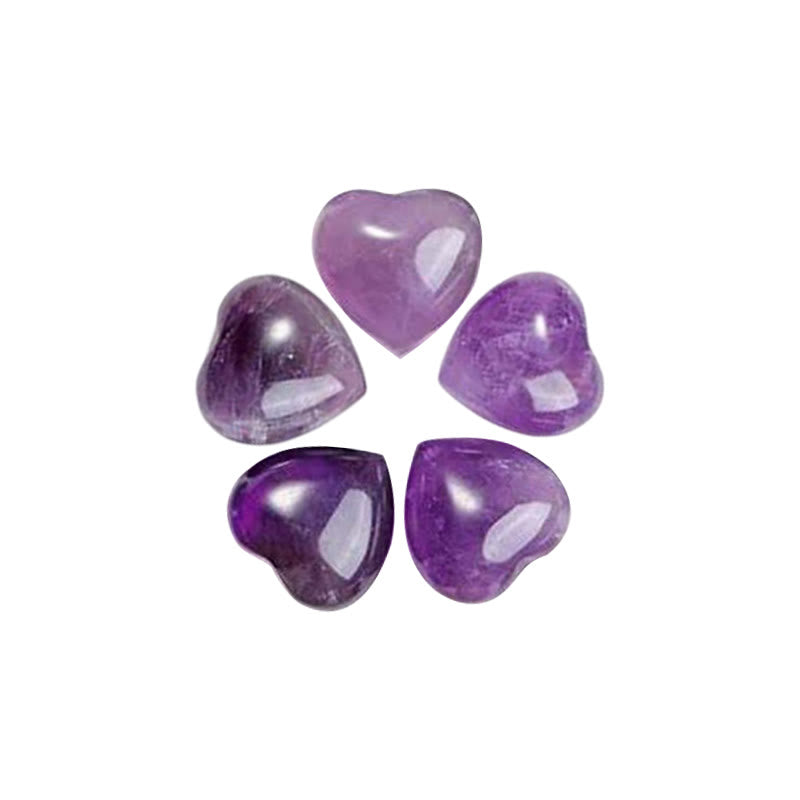 Natural Amethyst Tiger Eye Love Decoration | Spiritual Home Accent