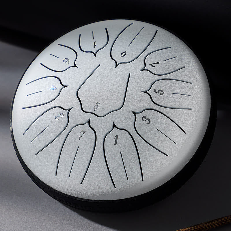 Kit de méditation Lotus de 6 pouces à 11 notes en acier