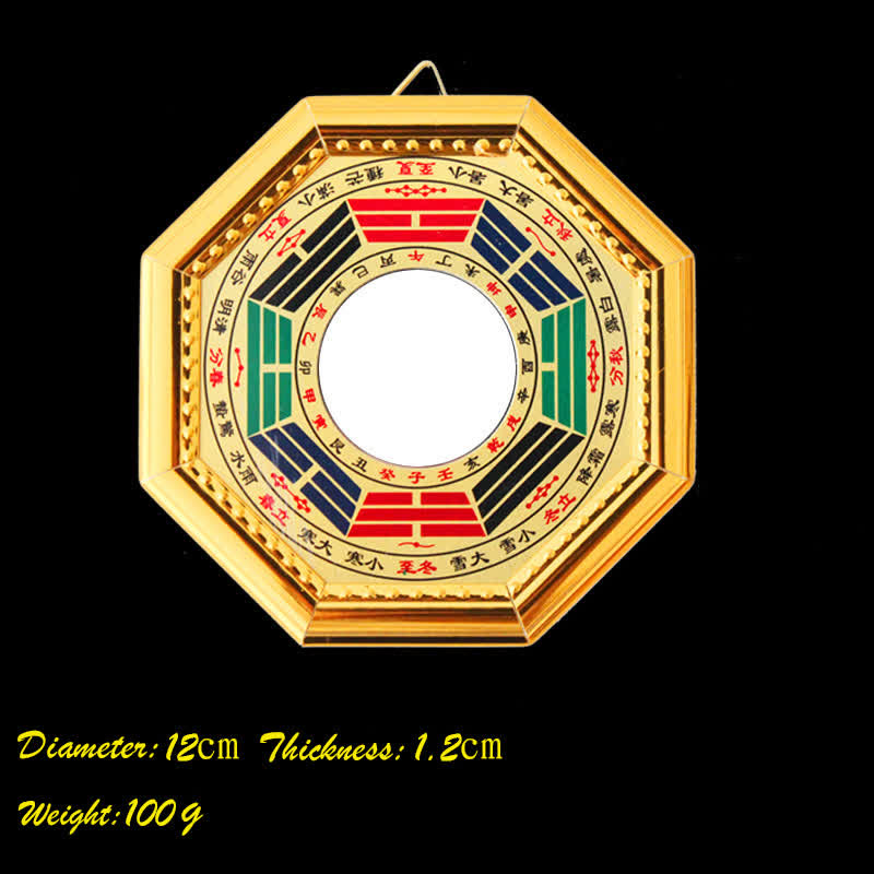 Feng Shui Bagua Map Mirror for Balance & Harmony | Wall Art