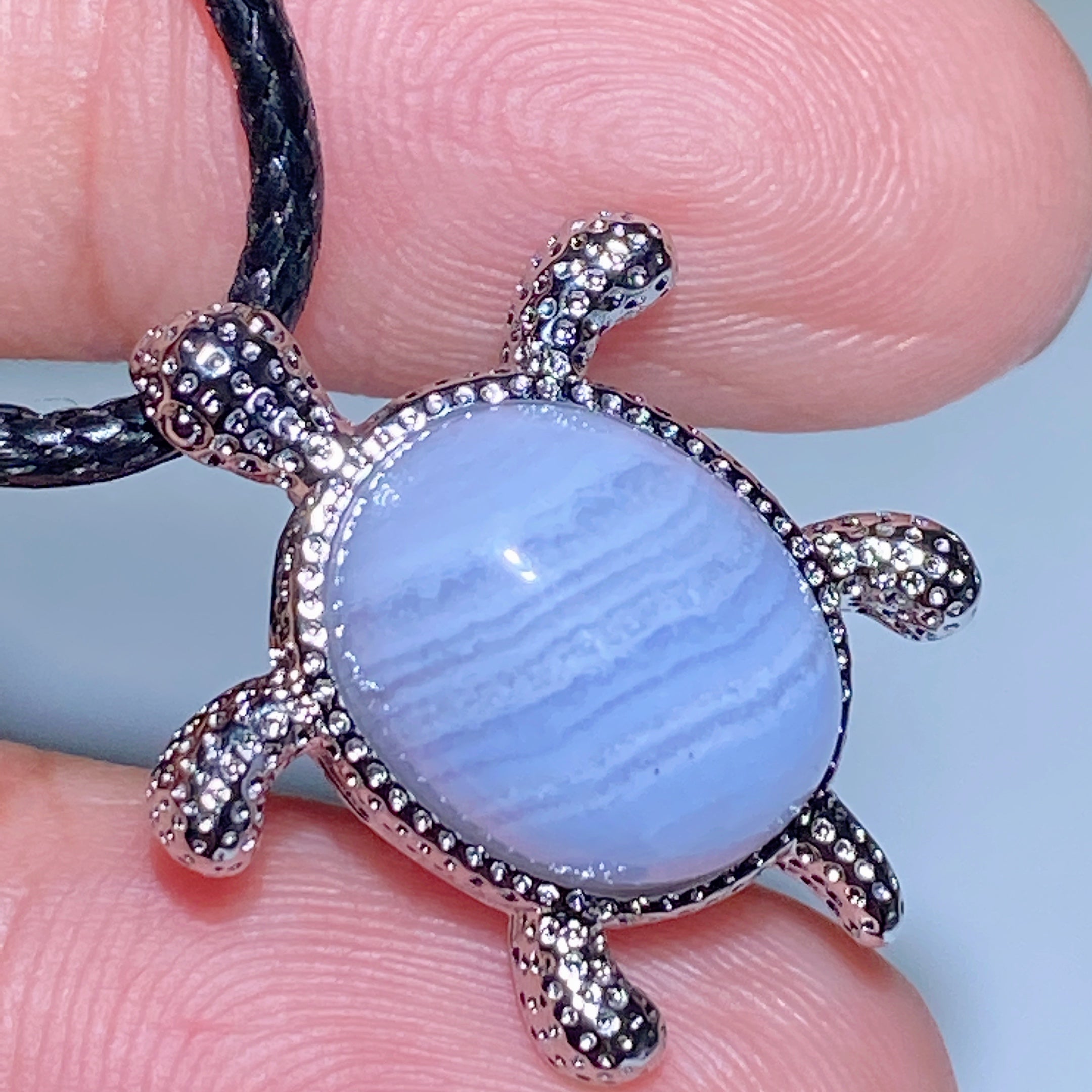 Pendentif tortue en cristal mixte de 2 cm pour la guérison spirituelle