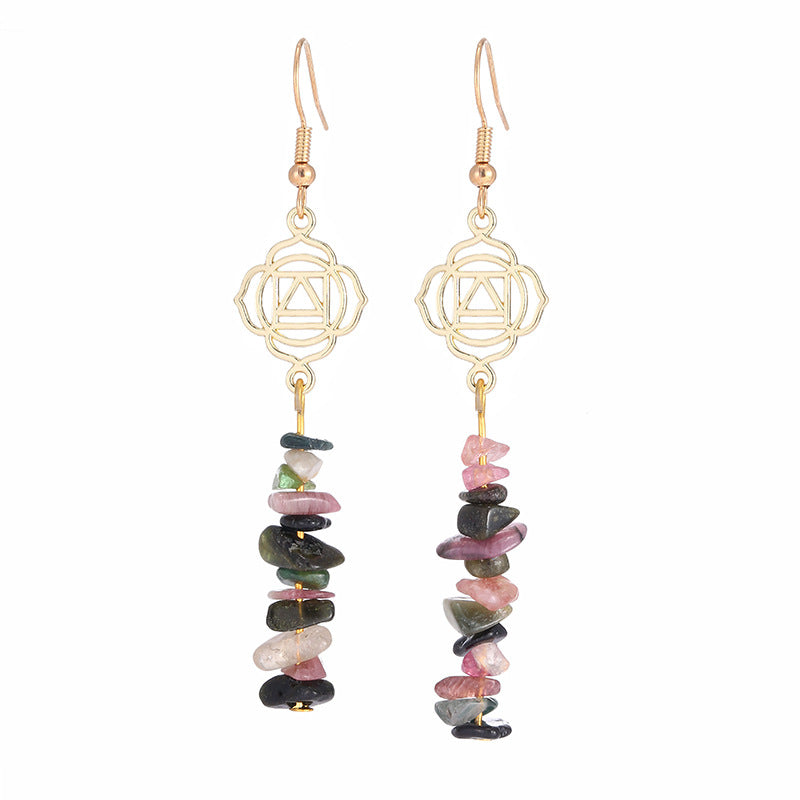 Zen Cairn Citrine Confidence Earrings for Healing