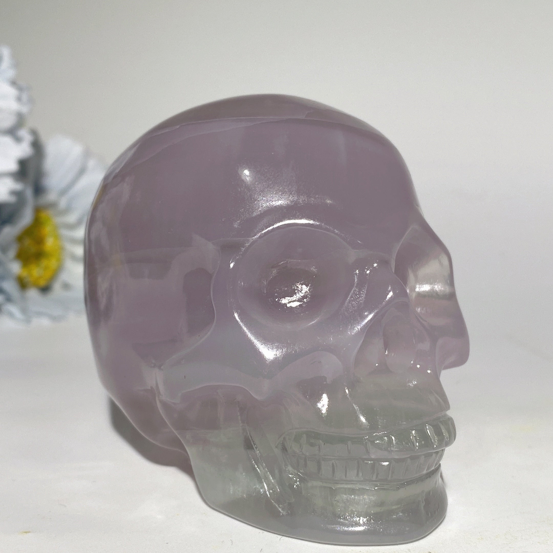 3.1-3.3 inch Mixed Crystal Skull Healing Carvings
