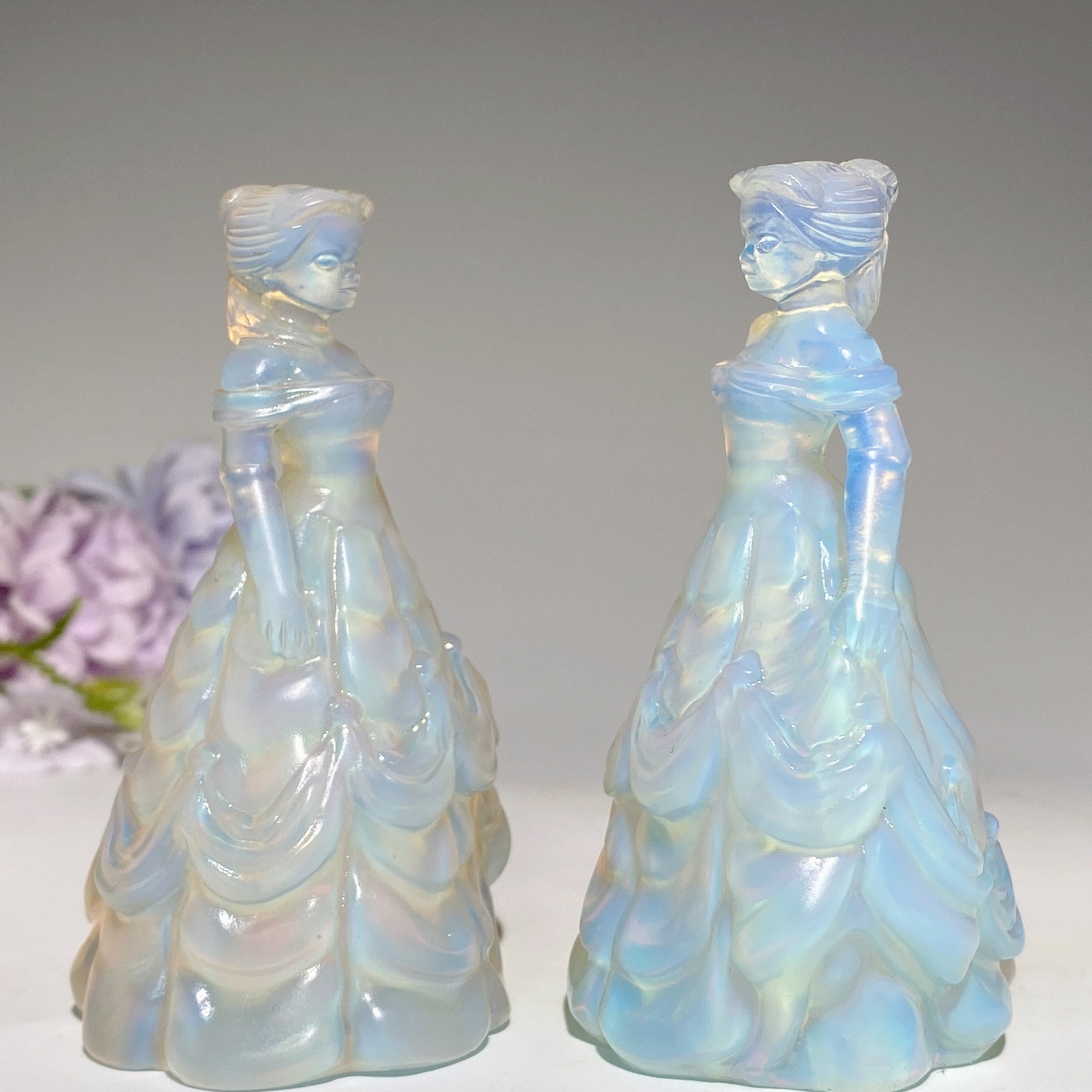 3.1 Inch Opalite Princess Crystal Figurine for Healing