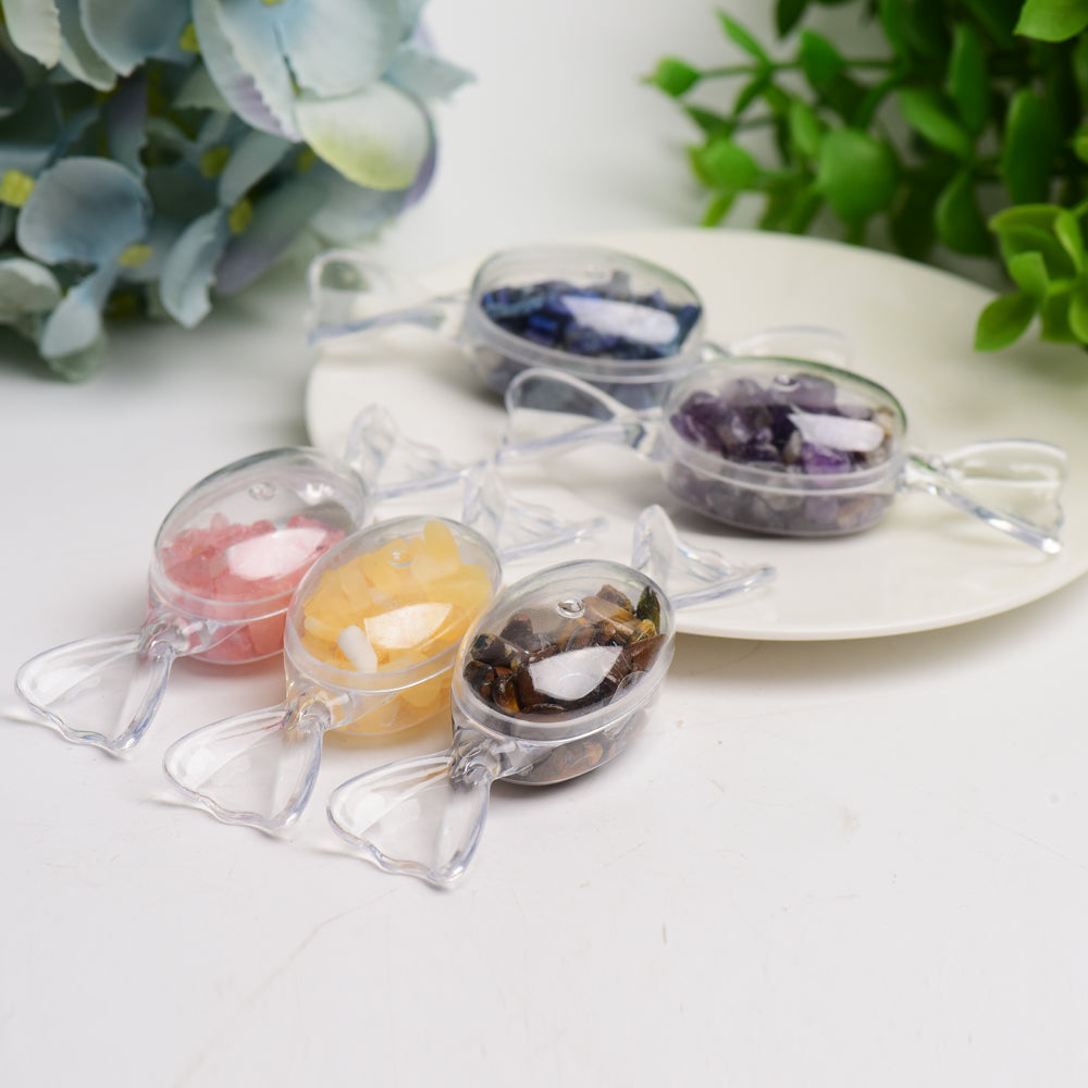 3.2 Inch Mixed Raw Crystal Chips for Healing Energy