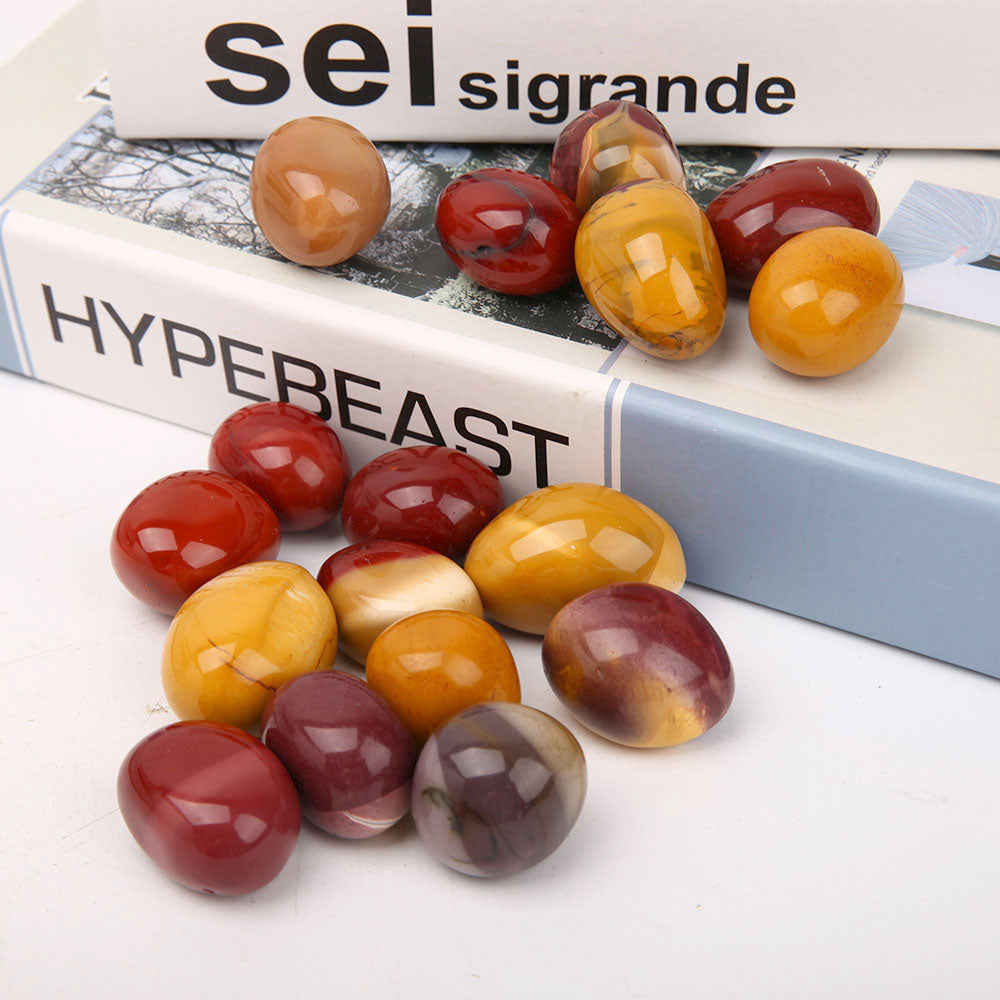 Pierres roulées en mookite de 3 à 4 cm pour la guérison et l'énergie