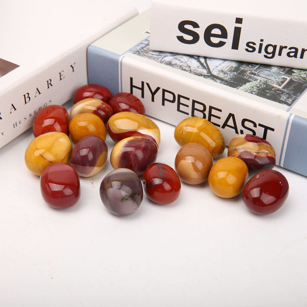 Pierres roulées en mookite de 3 à 4 cm pour la guérison et l'énergie