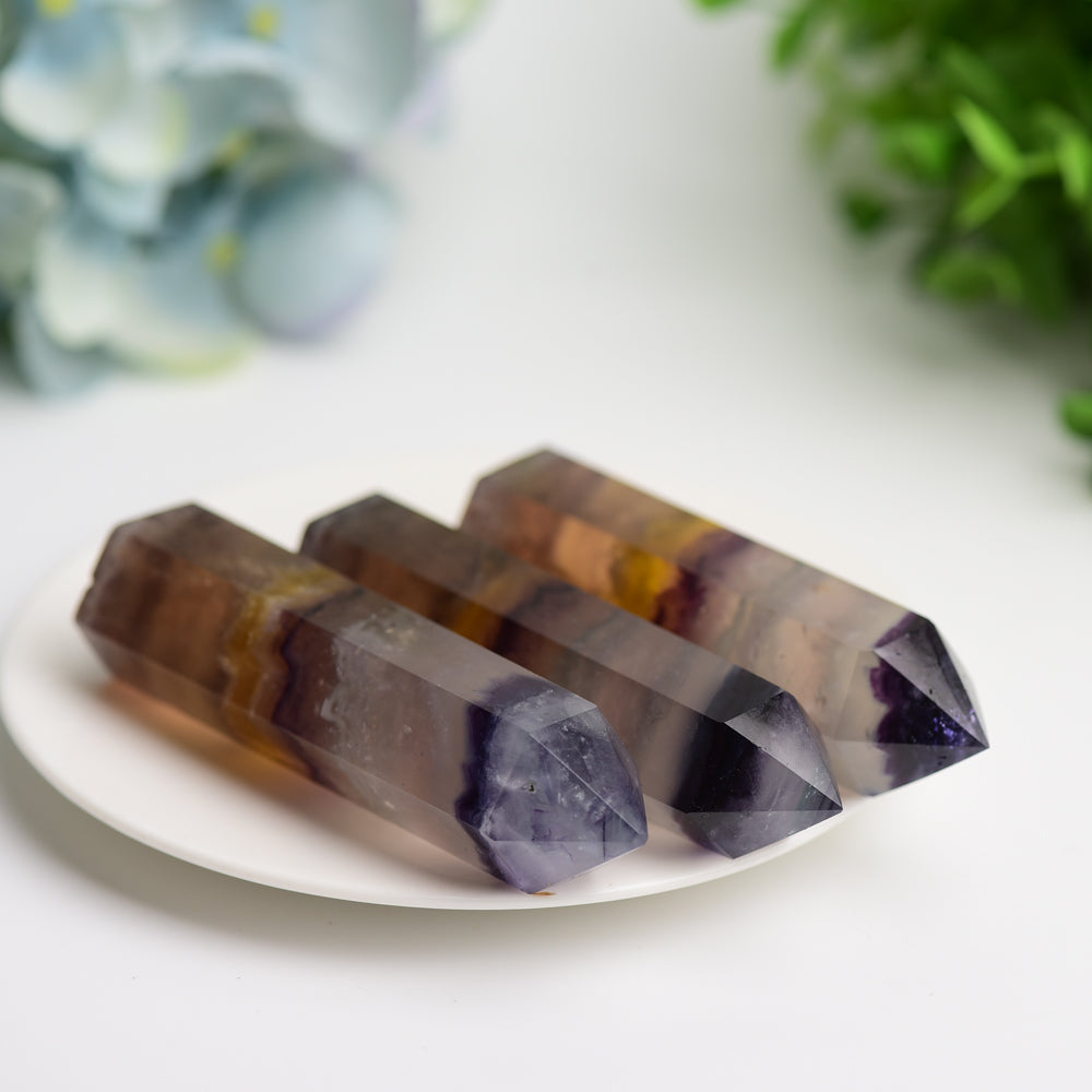 3.5-4 Inch Fluorite Crystal Tower for Healing Energy