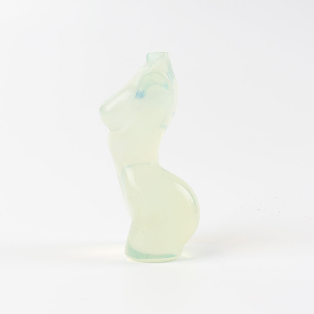 3.5-Inch Opalite Crystal Figurine Carving for Healing