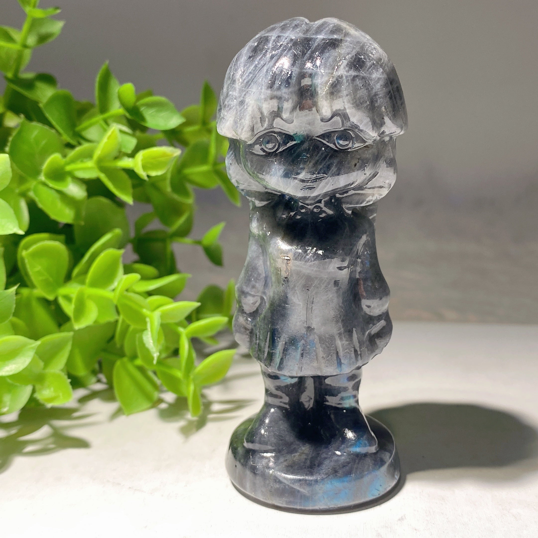 Figurines en cristal mixte de 3,7 pouces pour la guérison et l'exposition