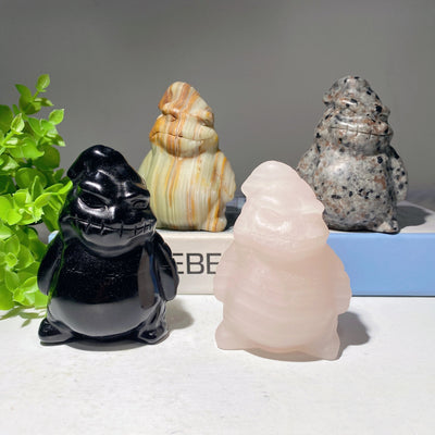 Figurines en cristal mixtes sculptées de 9,7 cm pour la guérison
