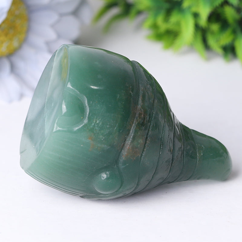 Ensemble de figurines en cristal sculptées à la main de 7,6 cm avec sept nains