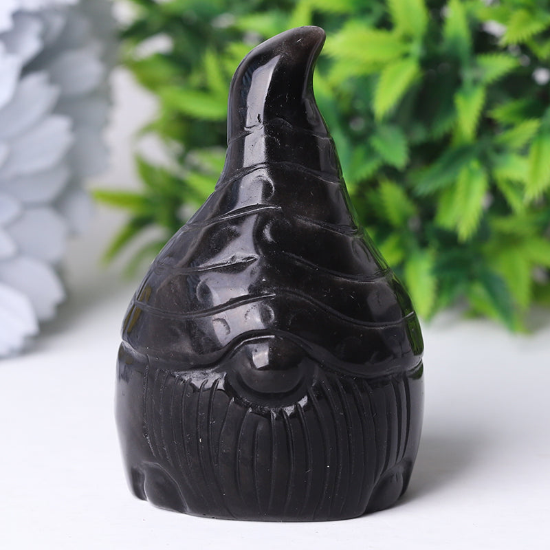 Ensemble de figurines en cristal sculptées à la main de 7,6 cm avec sept nains