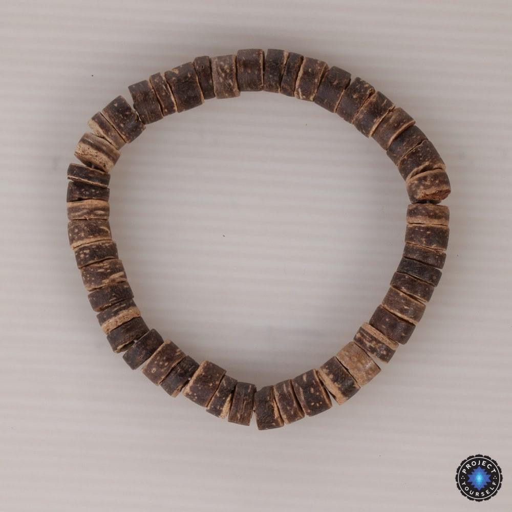 Ensemble de 3 bracelets bohèmes à breloques éléphant en perles de pierre et de bois
