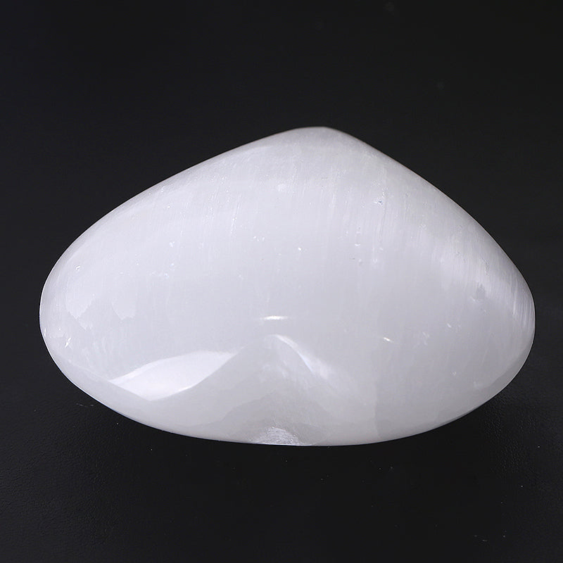 3" Selenite Heart Crystal for Meditation & Healing