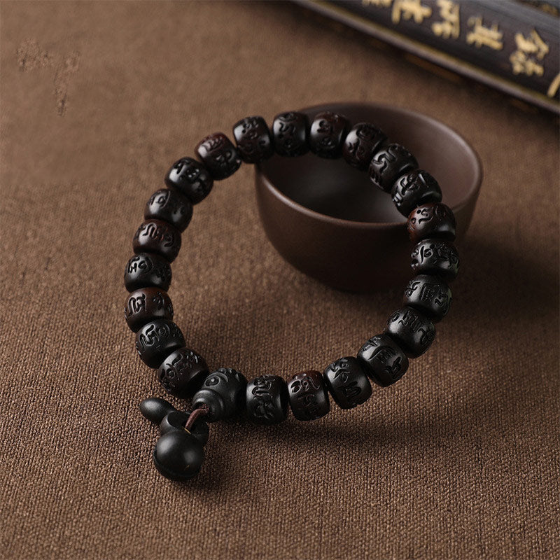 13mm Lightning Strike Wood Spiritual Protection Bracelet