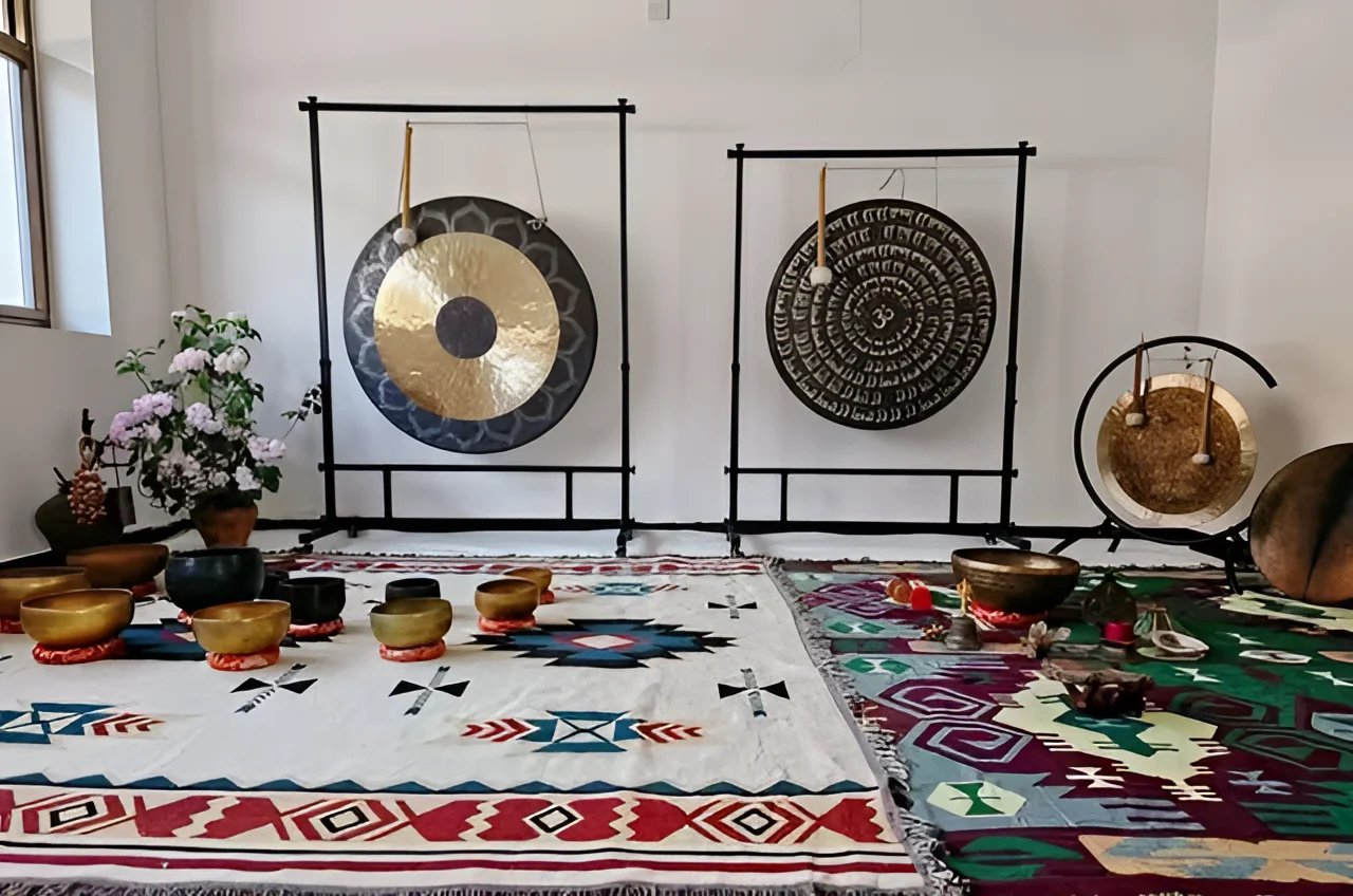 Instrument OM Chau Gong de 18" à 36" avec motifs