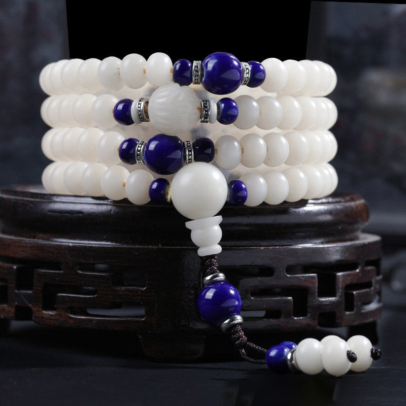 Adjustable Bodhi Seed Bracelet for Wisdom and Meditation